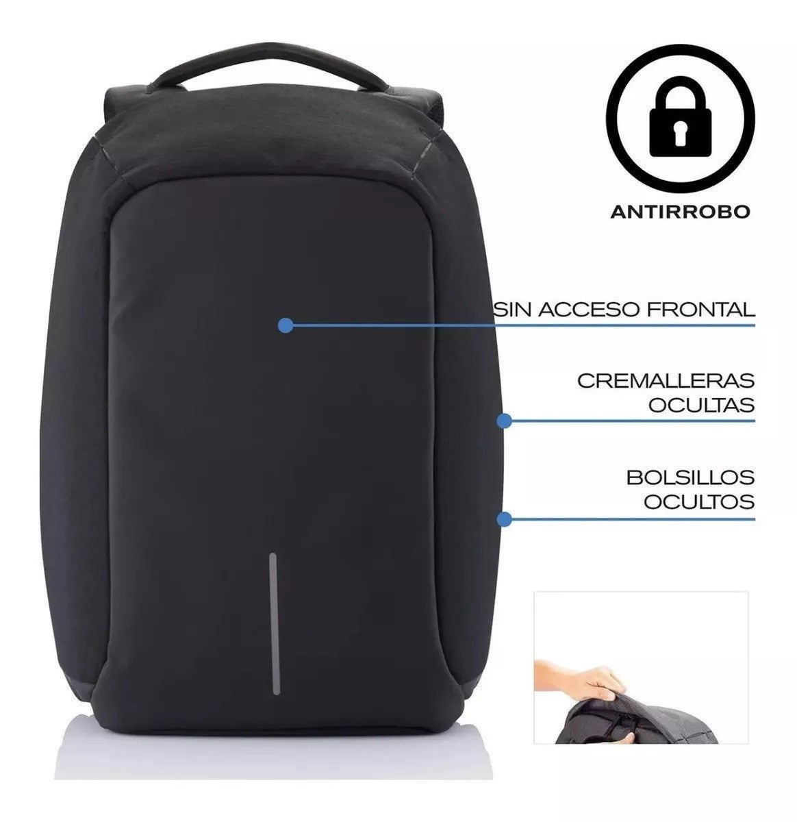 Maleta antirrobo impermeable