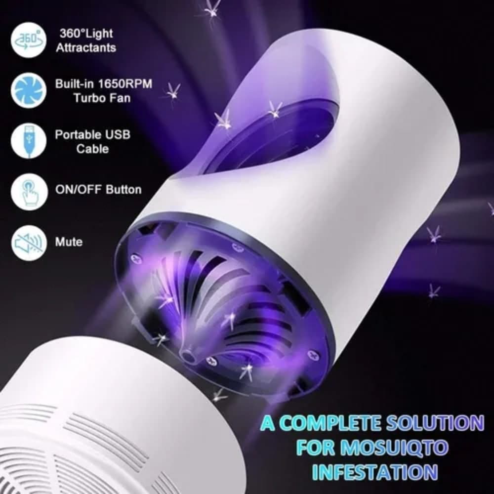 Lámpara eléctrica mata mosquitos