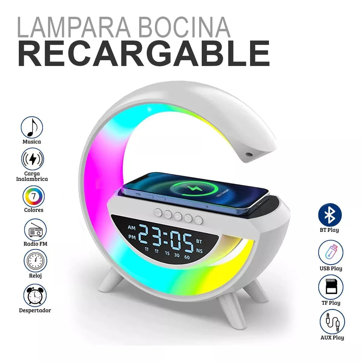 Lampara G multifuncional 5 en 1